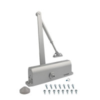 Доводчик дверной VANGER DC-180-SL серый (дверь до180кг, t= -40°C)   \10