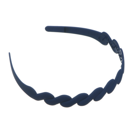 Ободок для волос ЮНИLOOK 1,5-2см, пластик, 4 цвета, ACS-03