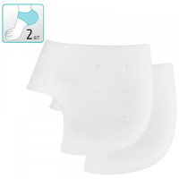 Защита для пятки СИЛИКОН БЕЛЫЙ 2шт, кратно 24упак, 107999 Рыжий кот