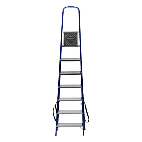 Стремянка, 7 ступеней, стальная, Сибртех