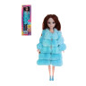 ИГРОЛЕНД Кукла 28,5 см шарнирная в шубке, PP, полиэстер, 10х6х32 см, 4 дизайна