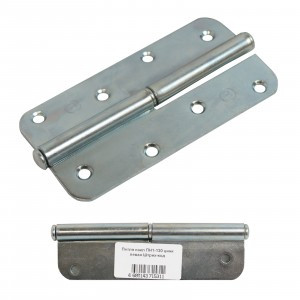 Петля накл ПН1-130 цинк левая Штрих-код(40) Кунгур