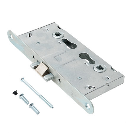 Замок противопожарный (корпус) 2000-ZN AVERS б/цил \24