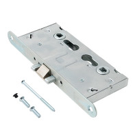 Замок противопожарный (корпус) 2000-ZN AVERS б/цил \24