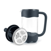 Чайник/кофейник (френч-пресс) Гранада-600 Графит, стекло/нерж сталь/пластик, арт.75158 Master House