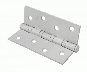 Петля под врезку РЕНЦ 100*75*2,5, 4 подшип. б/колп. серый, IN100-4BB FH Grey(2шт)