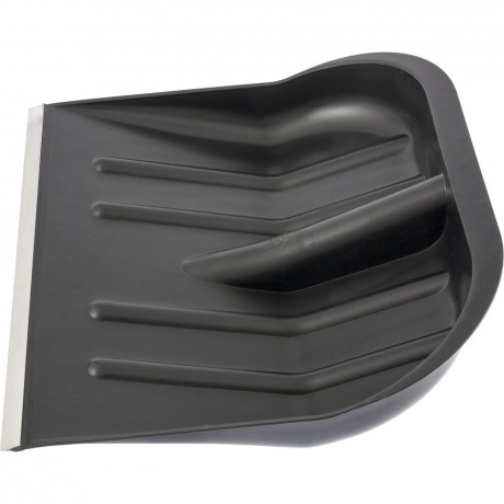 Лопата для уборки снега пластиковая, 465 х 415 мм, без черенка, Сибртех