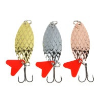 AZOR FISHING Блесна колеблющаяся, "Кристалл", 18гр, 3 цвета