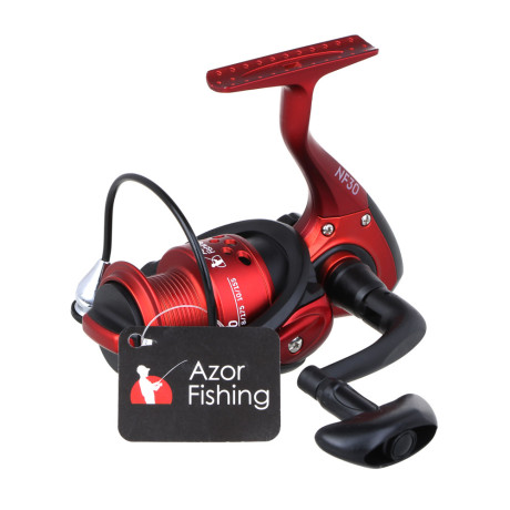 AZOR FISHING Катушка c передним фрикционом " Knight " NF-30, пластмассовая шпуля 1bb