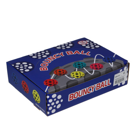 ИГРОЛЕНД Мяч-метеор повышенной прыгучести, PU, 7см, 6 цветов