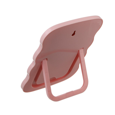 Зеркало настольное тм ЮНИLOOK Софтлайн, пластик, стекло, 20,5х16см, 3 цвета