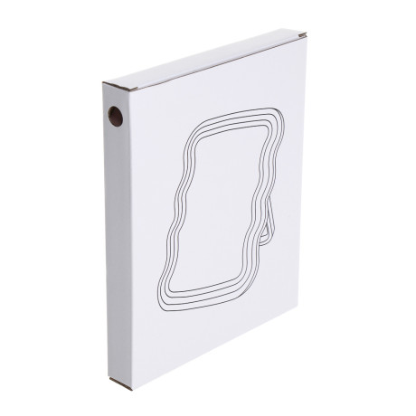 Зеркало настольное тм ЮНИLOOK Софтлайн, пластик, стекло, 20,5х16см, 3 цвета