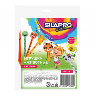 SILAPRO Игрушка надувная животные 100-110см, ПВХ 0.13мм