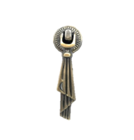 Ручка мебельная Зигзаг медь