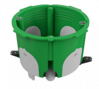 GREENEL коробка уст. двухкомпонентная СУ D68х55мм универсальная IP30,зеленый,инд.шк ПМ GE40421-R