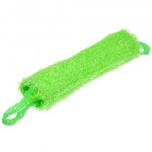 Мочалка из полипропилена «Киви» 40х16 см (60х16 см с ручками) Банные штучки
