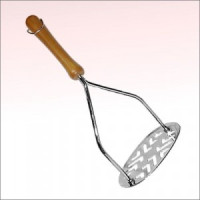 Картофелемялка хром дерев. ручка (кратность 6шт!!!) AN50-32 Мультидом