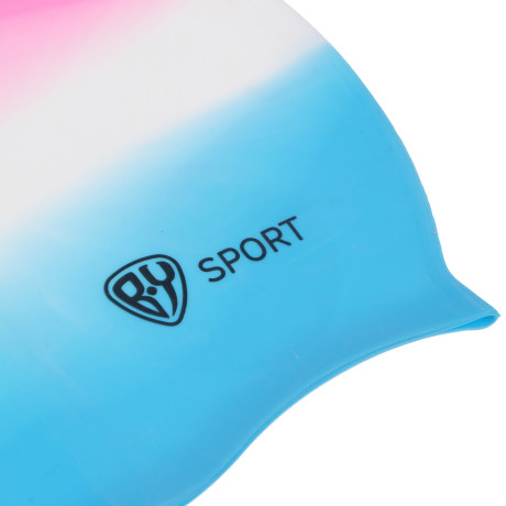 Шапочка для плавания тм BY SPORT, 22х18см, силикон