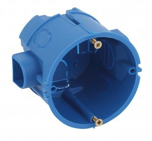 ЭРА KUTS-68-60-blue кор. Уст. КУТС 68х60мм для твердых стен саморез., стык. узлы синяя IP20 7257