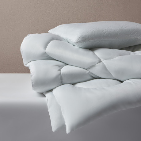 Одеяло "Лебяжий пух", стеганое, утепленное, 250гр/м, полиэстер, 140х210см