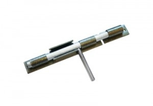 Засов Домарт ДОБРЫНЯ  300мм бронза антик d-20мм5)