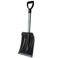 Лопата автомобильная в сборе б/с черенок 240*300*770 с оцинкованной планкой