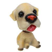 РОКОТ Собака декоративная на панель авто 1