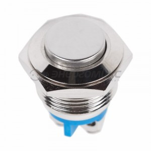 Rexant Кнопка антивандальная O16 Б/Фикс (2с винт) (ON)-OFF выпуклая цена за шт,36-3231