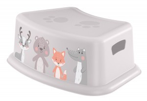 Подставка детская с декором светло-бежевый 431316534 Бытпласт