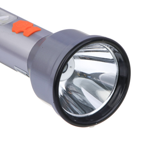 ЕРМАК Фонарь рабочий, LED СОВ, 4 режима, 1200мАч, зарядка Type-C, алюминий, пластик, 143х49х29 мм