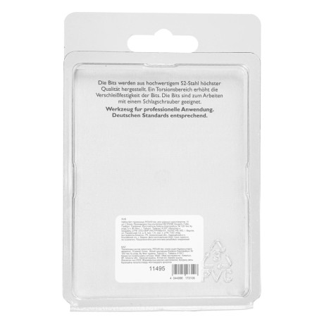 Бита торсионная PZ2 x 50 мм, для ударных шуруповертов, 10 шт. Gross