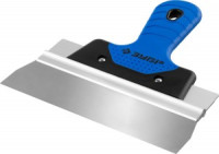 Шпатель ЗУБР &quot;ПРОФЕССИОНАЛ&quot; ФАСАДНЫЙ нержавеющий, 2к ручка. 200мм