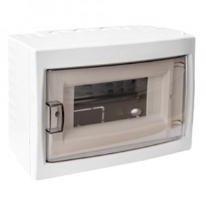 STEKKER Бокс настенный 8 мод., пластик, IP20, серия Standart EBX50-3/08-20 39646