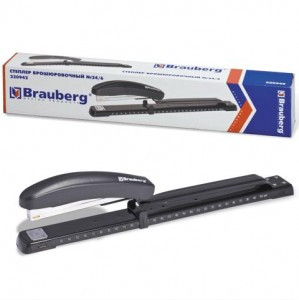 Степлер BRAUBERG брошюровочный №24/6, арт. 220942