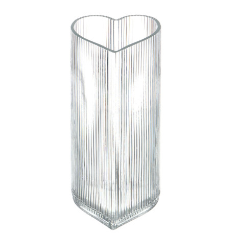 Ваза тм LADECOR "Сердце" 19х8,4 см, стекло