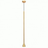 ODEON LIGHT 3884/1G ODL20 213  золотистый/металл Подвесной св-к GU10 50W 220V PIPA 75x805