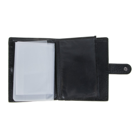 ЮL Дэллар Портмоне мужское для карт, купюр и монет, ПУ, 14,2х11х2,5см, 2 цвета, КЖ24-37