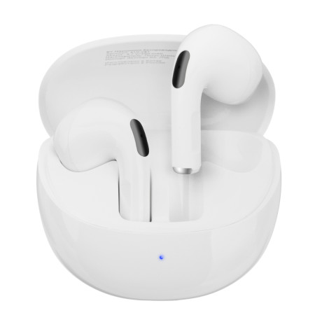 BY Наушники беспроводные TWS Echo, вкладыши, 30/250 мАч, BT5.3, белый