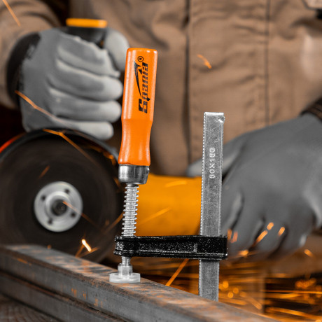 Струбцина F-образная, 150 х 50 мм Sparta