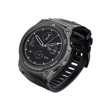 BY Space Умные часы, IP68, сменные панели, 400mAh, 466x466, черный