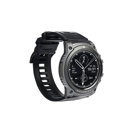 BY Space Умные часы, IP68, сменные панели, 400mAh, 466x466, черный