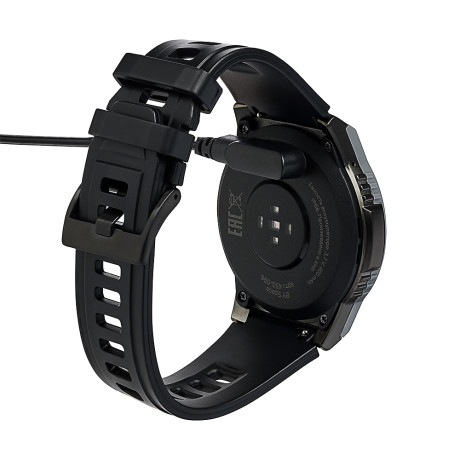 BY Space Умные часы, IP68, сменные панели, 400mAh, 466x466, черный