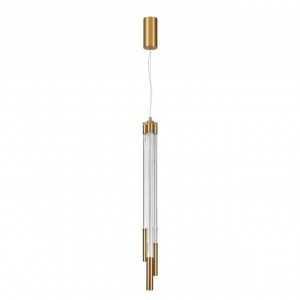 ODEON LIGHT 4392/30L HIGHTECH ODL24 мет/ант.бронз/акрил подвес IP20 LED 30W 1800 lm 3000K 220V ANTA