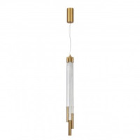 ODEON LIGHT 4392/30L HIGHTECH ODL24 мет/ант.бронз/акрил подвес IP20 LED 30W 1800 lm 3000K 220V ANTA