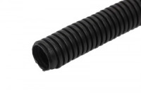 REXANT Труба гофрированная ПНД d 32 с зондом 25м ЧЕРНАЯ цена за м (25!), 28-0032-3