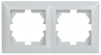 ЭРА Intro Solo Рамка 2 мест. СУ белый 4-502-01, 5249