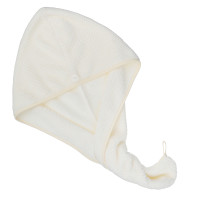 PROVANCE Полотенце-чалма для волос фактурная, 59х23см, корал-флис