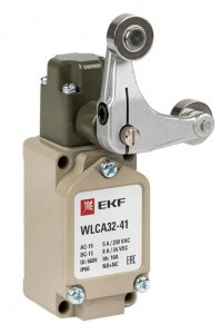 EKF выключатель концевой WLCA2-2 рычаг с роликом IP66 LSE-WLCA32-41