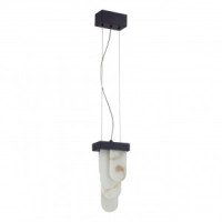 ODEON LIGHT 5438/12L HIGHTECH ODL_EX25 101 черн /смола акрил Подвес LED 12W 3000K 1489lm FOROS