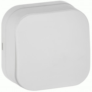 IEK GLORY выкл. ОУ 1 кл. 10А ВС20-1-0-ХБм белый мат. EVH10-K01M-10